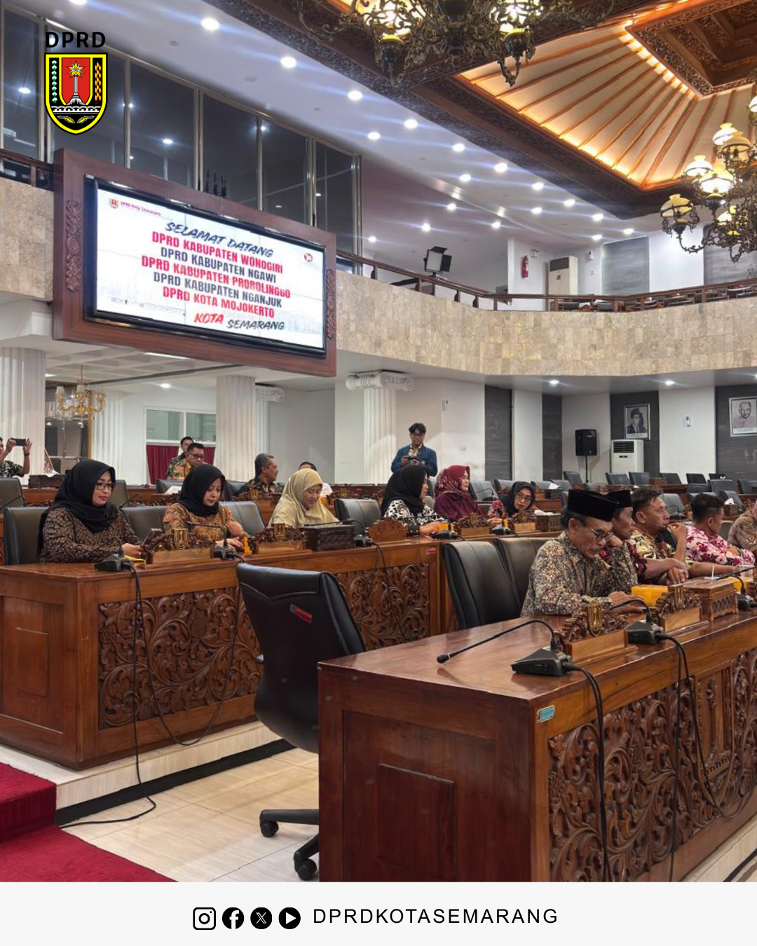 Post Image Kunjungan Kerja Tamu dari DPRD Kab. Wonogiri, Kab. Ngawi, Kab. Probolinggo, Kab. Nganjuk, dan Kota Mojokerto